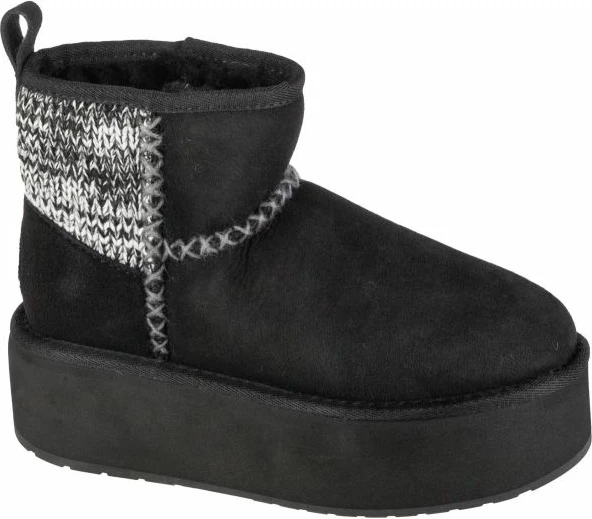 Topli čevlji za ženske EMU Australia, črni