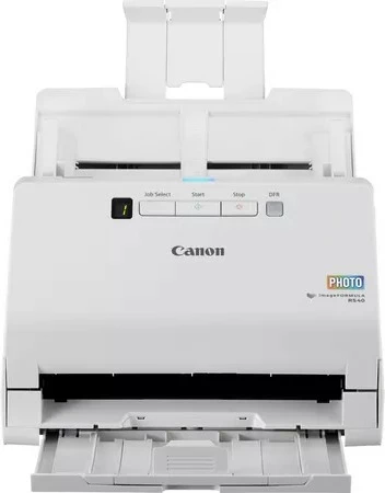 Visokozmogljiv skener, Canon RS40, 600 x 600 DPI, 40 ppm, 30 ppm, bel