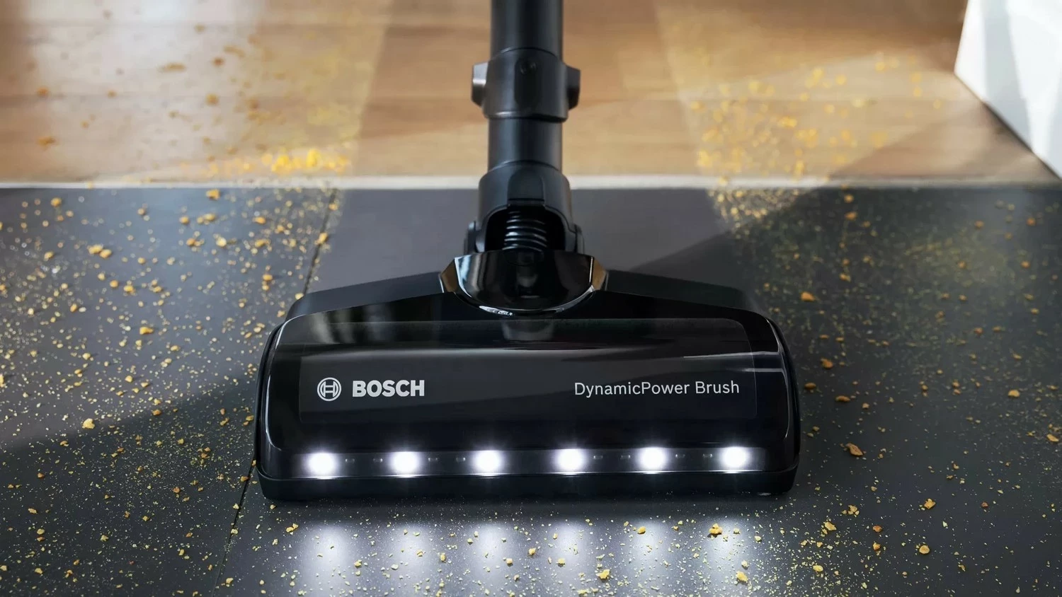 Vertikalni sesalnik Unlimited 7 BBS711W, 18 V, 40 min, bel-črn, Bosch