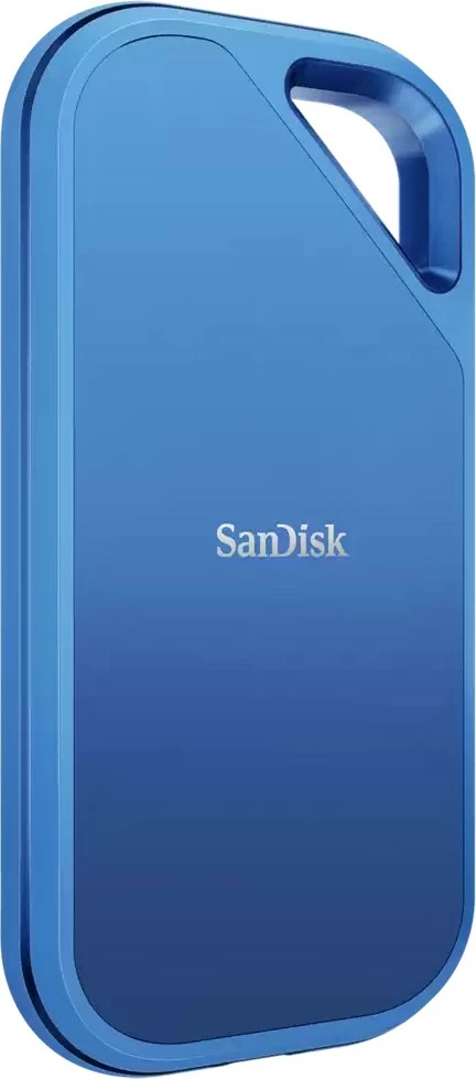 Zunanji SSD 1TB, Sandisk Creator Pro, USB 3.2 Gen 2x2, NVMe, modra
