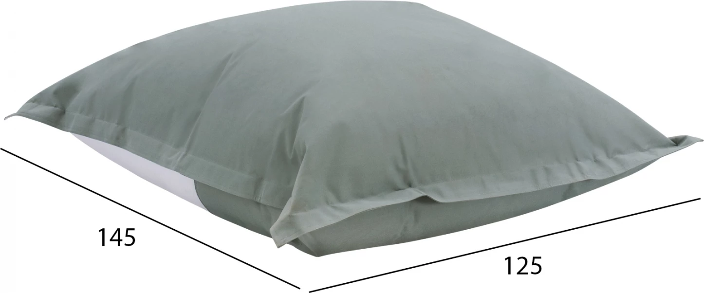 Blazina pouf Bloom FH5113.20 siva 125x145cm