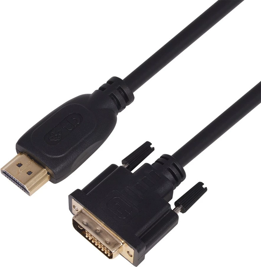 Kabel HDMI na DVI TB, 1,8 m, 24+1, črn