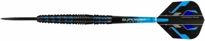 Puščice za dart Harrows Spina, črne, 90% Steeltip