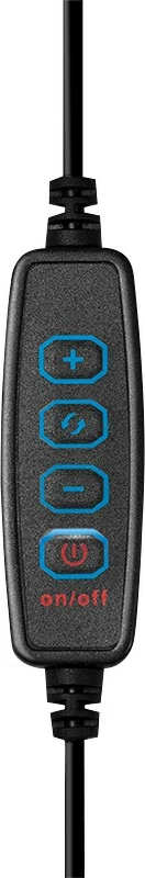 LED luč z držalom za telefon LogiLink AA0150, 7 inch, USB, črna
