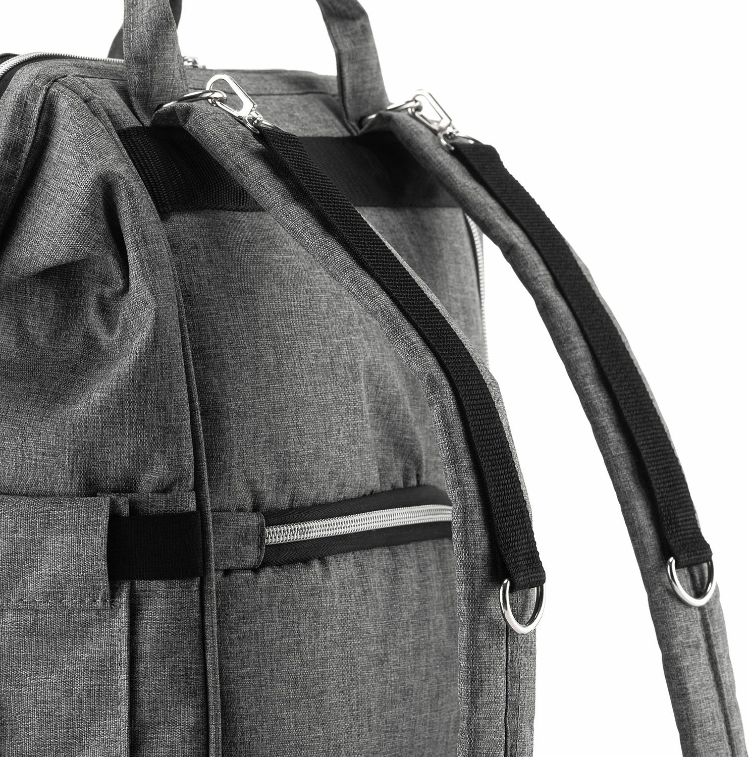 Torba za plenice Evila Originals, Anne Bebek, siva