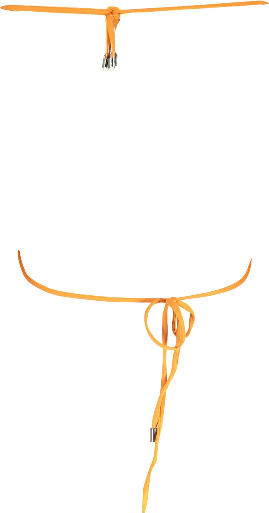 Kopalke za ženske KARL LAGERFELD BEACHWEAR top, oranžna