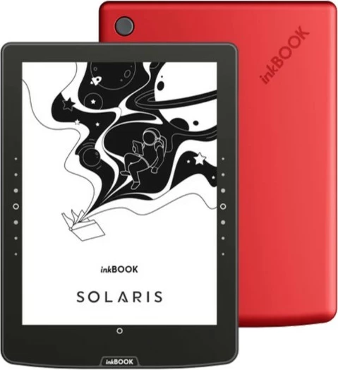 E-bralnik InkBOOK Solaris, 6-palčni, 32 GB, E-Ink, rdeč