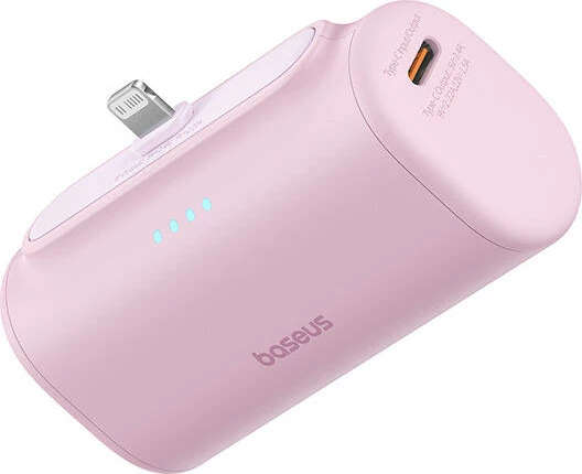 Powerbank 5000 mAh, 20W, roza — Baseus OS-Baseus Compact IP