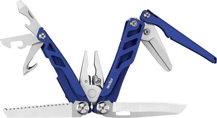 Večnamensko orodje 16 v 1 NexTool FLAGSHIP Pro NE20271, modro z torbico za pas