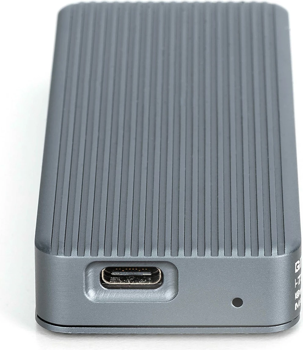 Zunanje ohišje za SSD M.2 USB Type-C, do 8TB, črno — Digitus