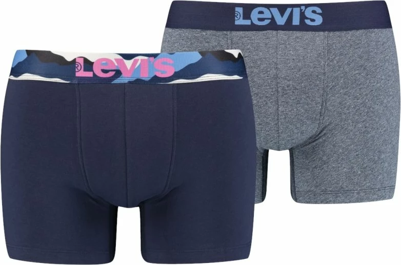 Spodnje perilo za moške, 2 kosa, Levi's, temno modro