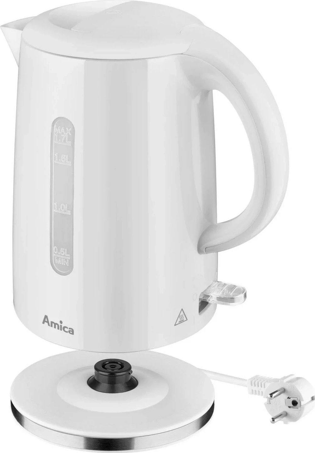 Električni kuhalnik za vodo Amica Friend KF100x, 1,7 L, bel
