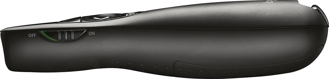 Brezžični prezenter R400, Logitech, RF, USB, 15 m, črn