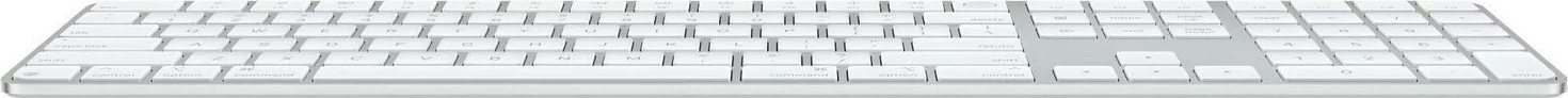 Bela tipkovnica z numerično enoto in Touch ID — Apple Magic Keyboard