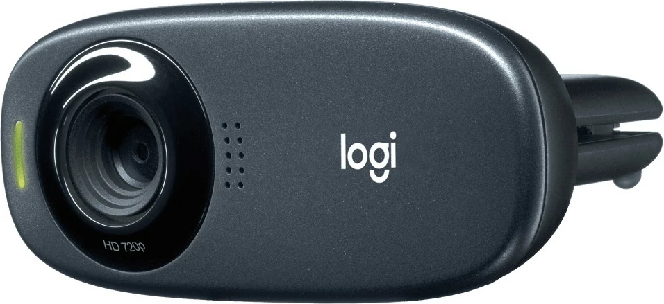 Webkamera Logitech C310 HD, 720p, 30 fps, USB, črn