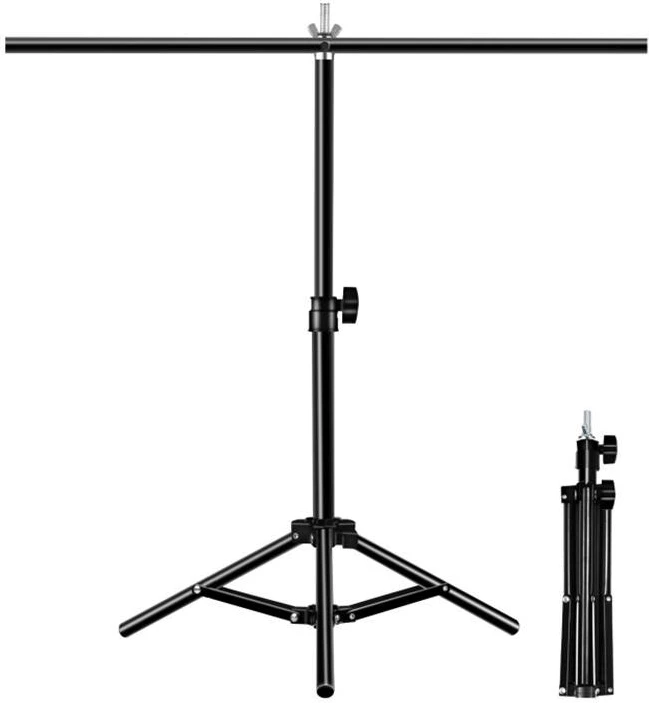 Stojalo za ozadje, 67 cm, črn, Puluz PU3054B