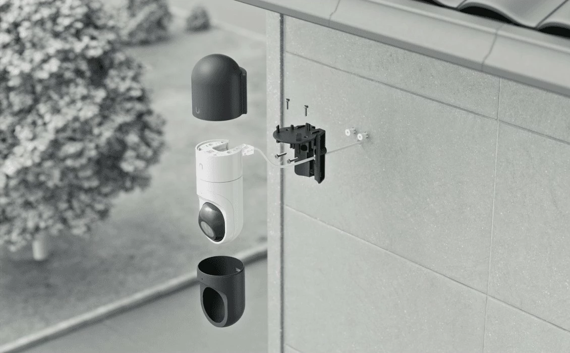 Stenski nosilec za kamero, Ubiquiti UACC-Flex-Cam-PWM, 3 kos, črn