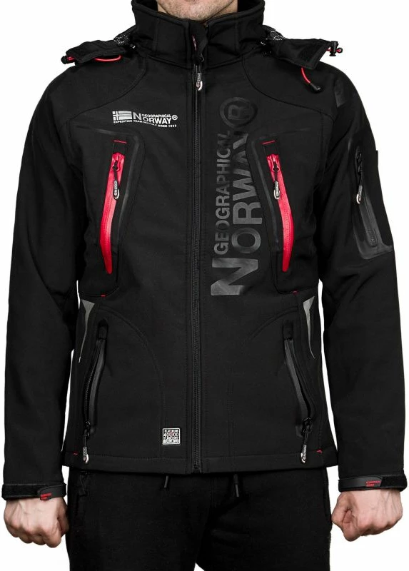 Športna jakna za moške Geographical Norway, črna