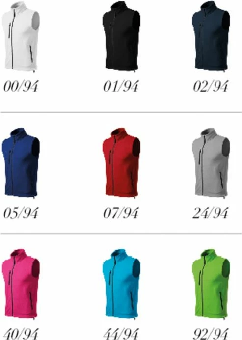 Unisex brezrokavnik Malfini, siv