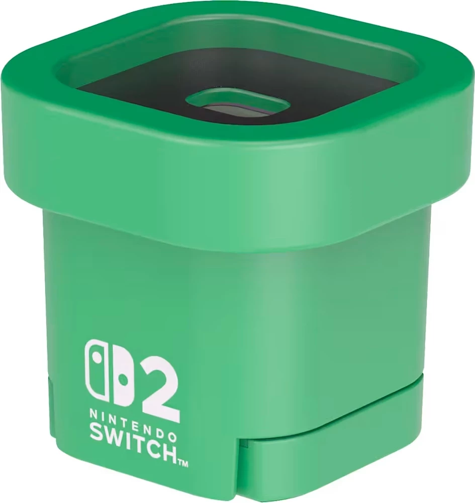 Spletna kamera z motivom Piranha Plant za Nintendo Switch 2 HORI, USB-C, Super Mario