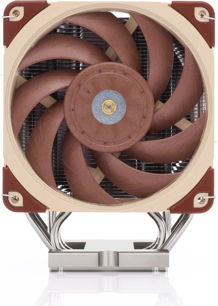 Zračno hlajenje za procesor NOCTUA NH-U12S-DX-4677, 2 ventilatorja 12 cm, rjavo/srebrno