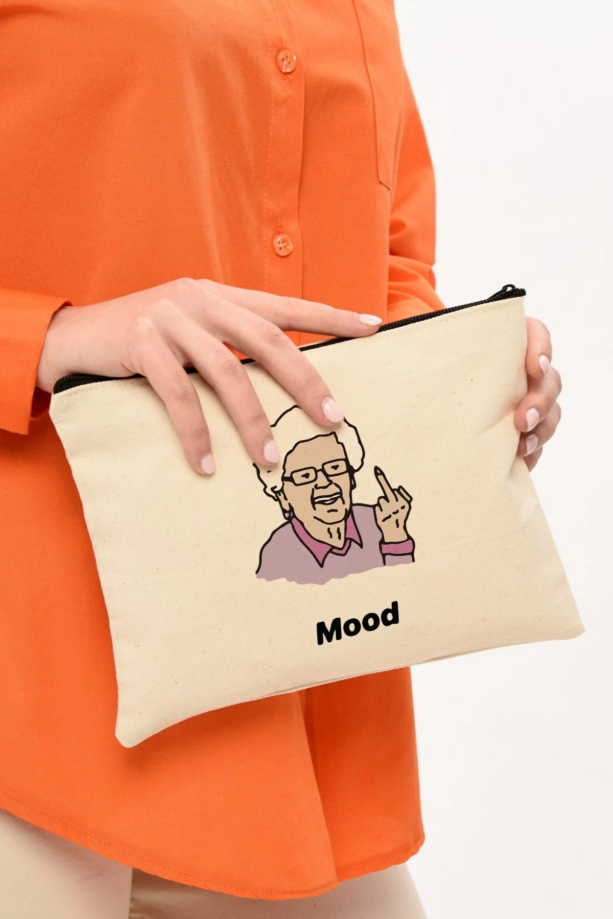 Kozmetična torbica Zoozie Bags, 0659, kremna