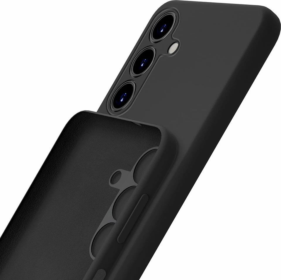 Ovitek iz silikona 3mk za Samsung Galaxy A25 5G, črn