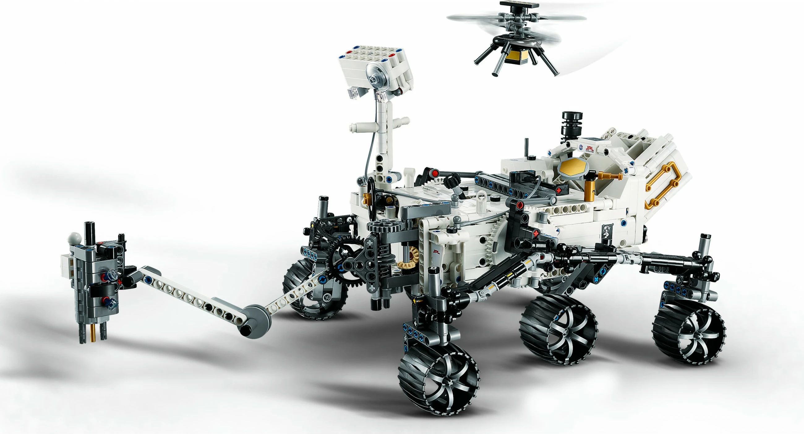 Model gradnje LEGO Technic Mars Rover Perseverance, NASA 42158, 1132 kosov, večbarvno