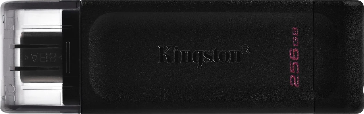 USB pomnilnik 256GB, USB-C 3.2 Gen 1, črn Kingston DataTraveler