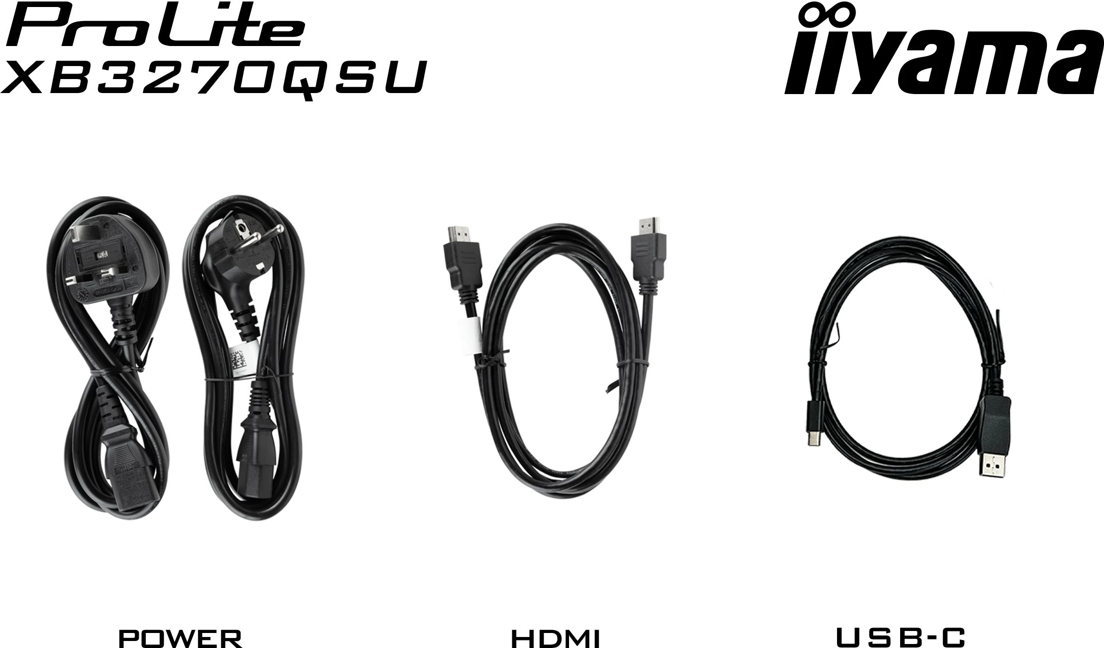 Monitor 32" Wide Quad HD (2560 x 1440) iiyama ProLite XB3270QSU-B1, LED, črn