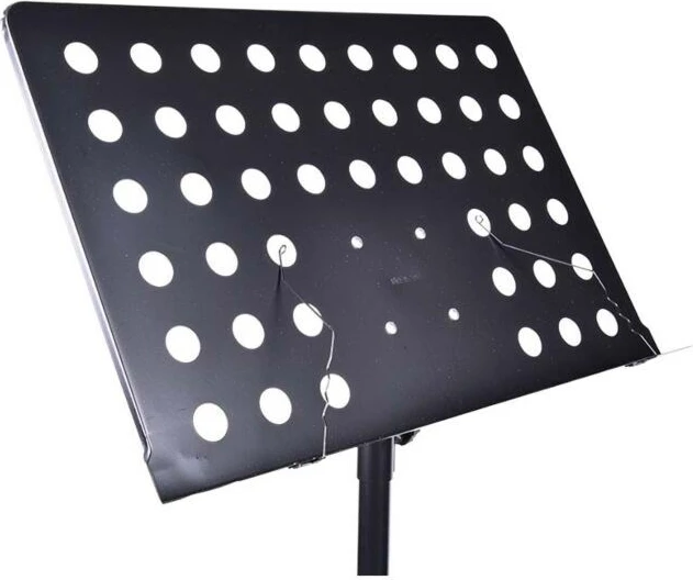 Stojalo za partiture NN D5, 3 noge, plastika, z torbico, črno