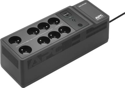 UPS 850VA, 8 vtičnic, USB Type-C in A, črn — APC BE850G2-FR