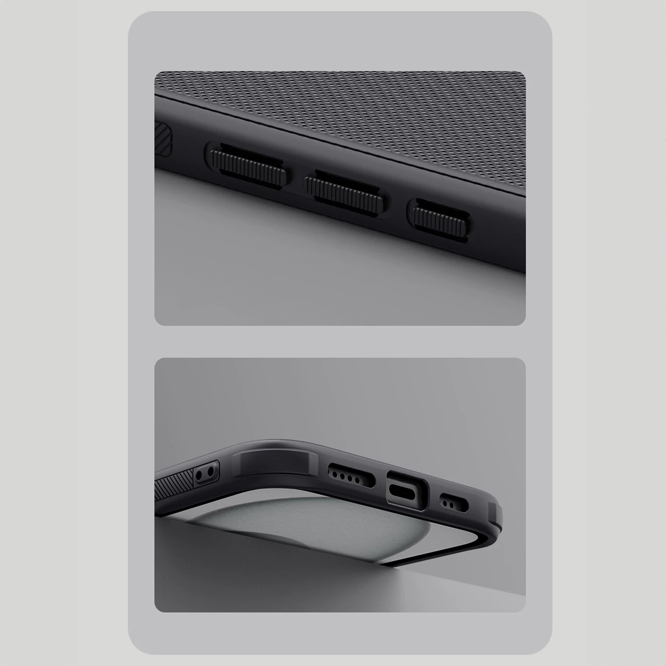Ovitek za telefon Nillkin Super Frosted Shield Pro Magnetic za iPhone 16, črn