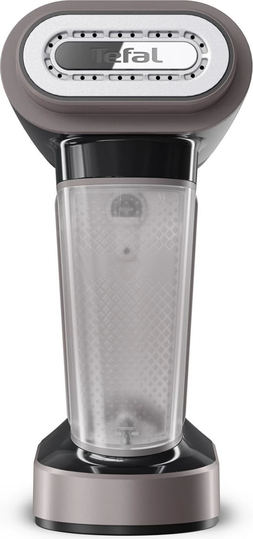 Ročni parni likalnik za oblačila Tefal Pure Force DT8765E0, 0.18 L, 1800 W, črn/kanel