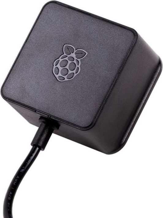 Napajalnik za Raspberry Pi 4, 5V/3A, USB-C, črn