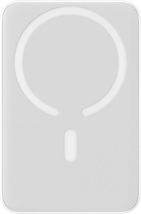Prenosna baterija 10000 mAh Baseus Magnetic Mini, USB-C 20W, MagSafe, bela