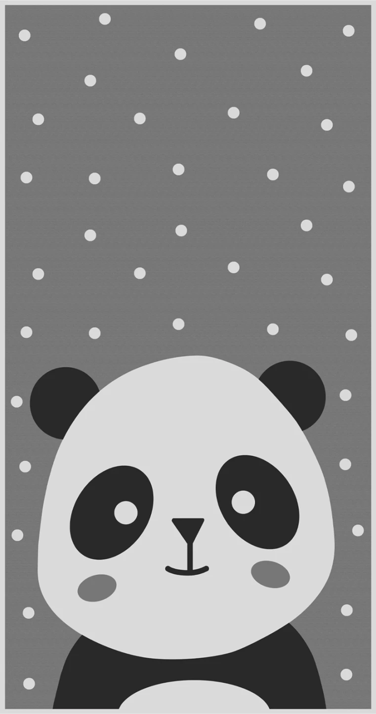 Otroška preproga s pandami, resicami FH7678.14 80Χ150cm