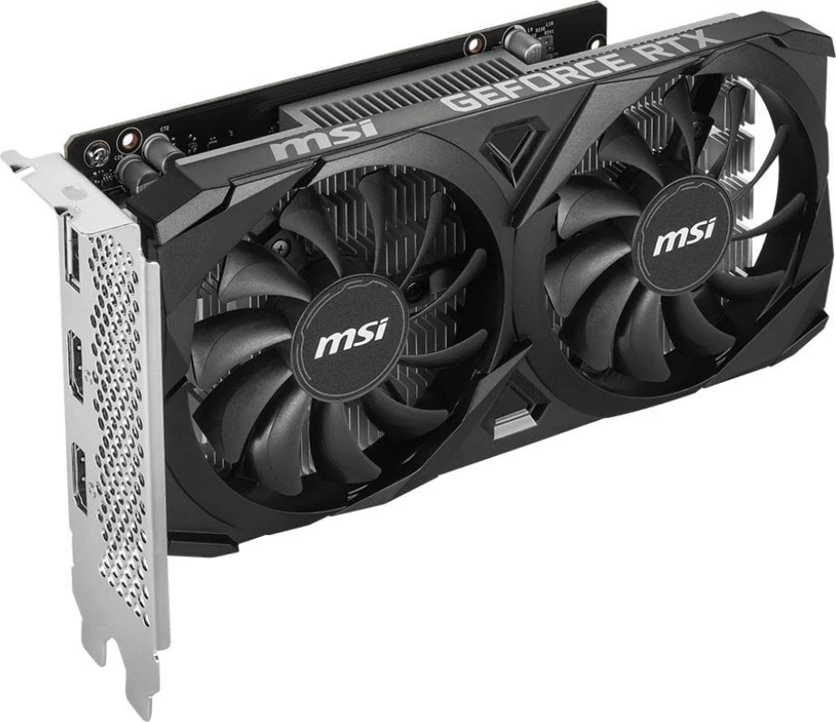 Grafična kartica GeForce RTX 3050 VENTUS 2X E 6G OC, MSI, črna