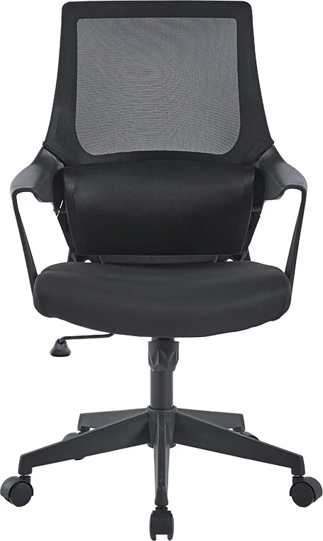 Pisarniški stol z mrežo, Fragrant, črn