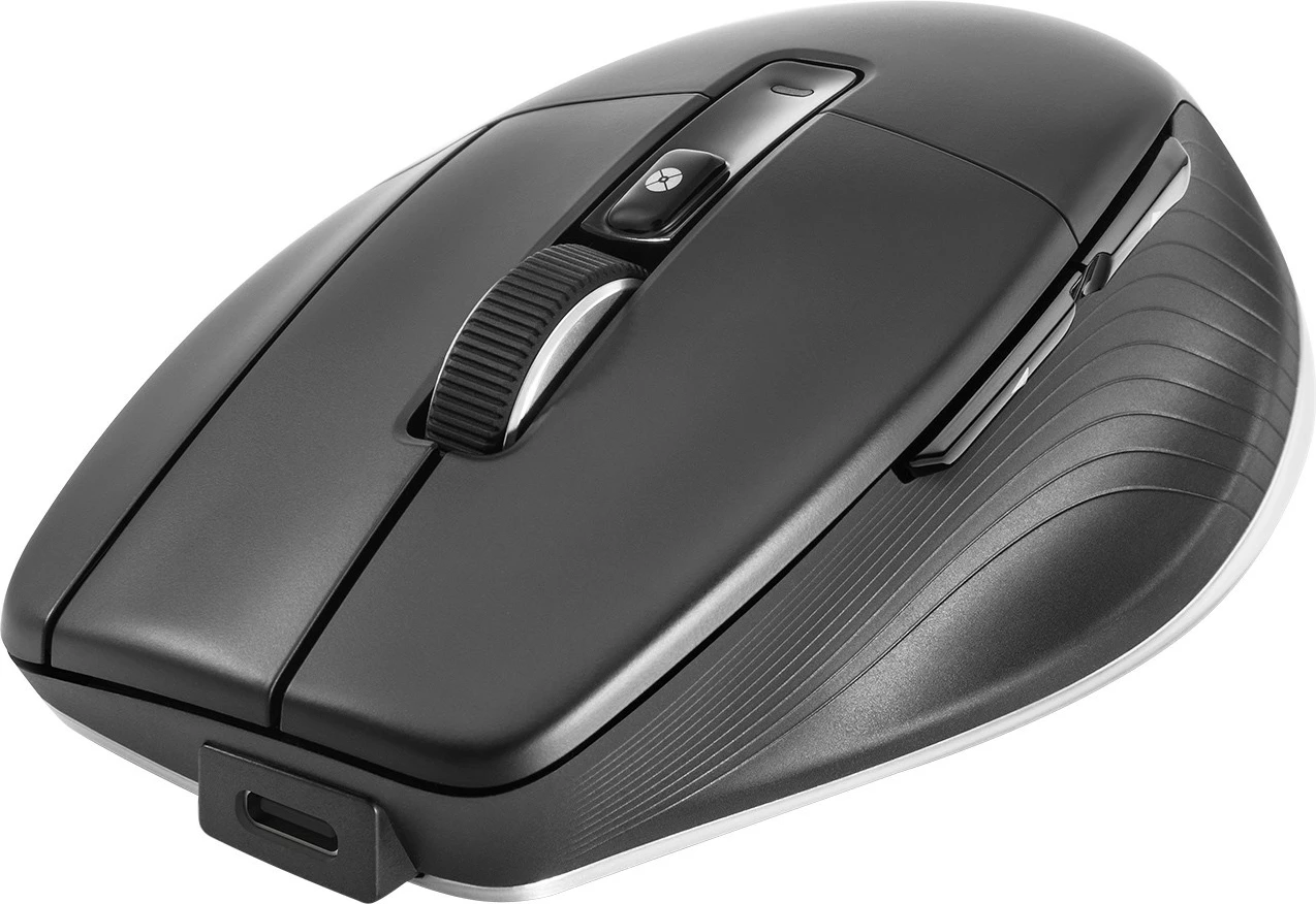 Napredni 3D kontroler SpaceMouse Enterprise Kit 2 3Dconnexion, RF brezžični + USB Type-A, 6DoF, črn