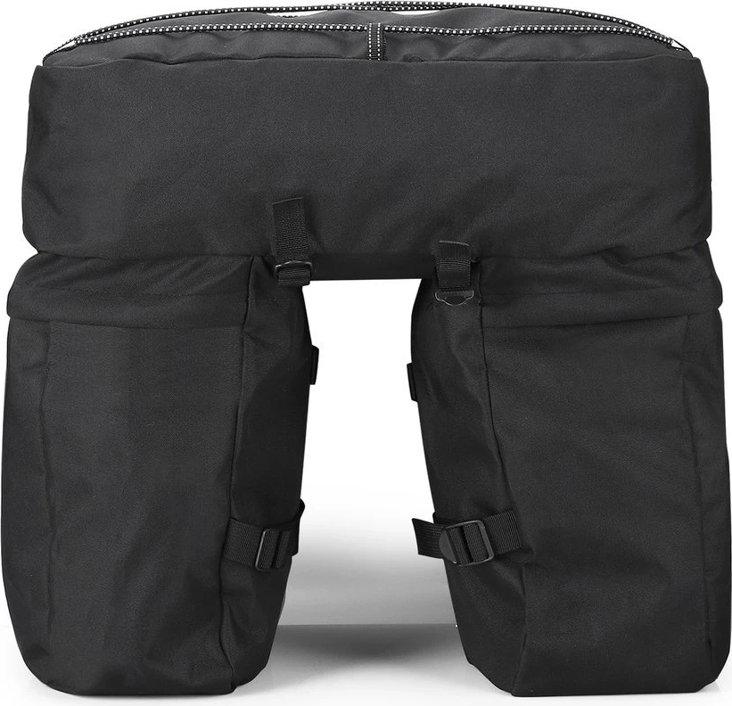 Kolesarska torba za prtljažnik, 60 L, črna, z dežnim pokrivalom Wozinsky WBB13BK