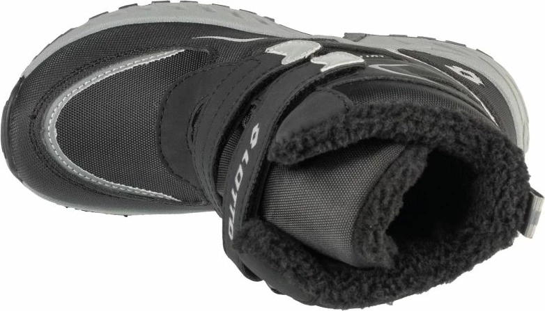Zimske otroške čevlje Lotto, črni
