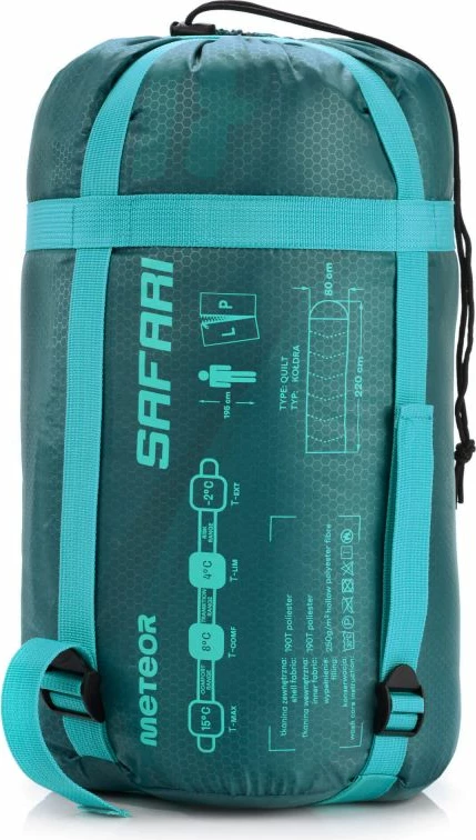 Spalna vreča Meteor unisex, zelena