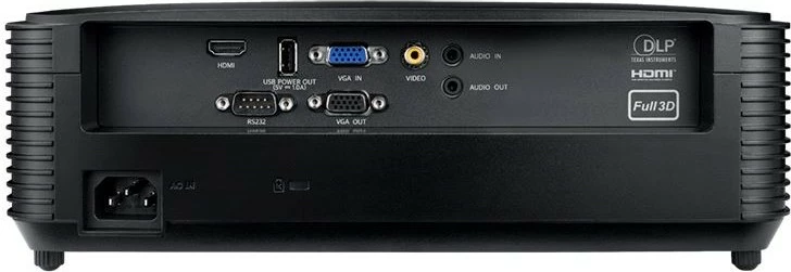 Projektor DLP WXGA (1280x800), 4000 ANSI lumnov, črn, Optoma W400LVE