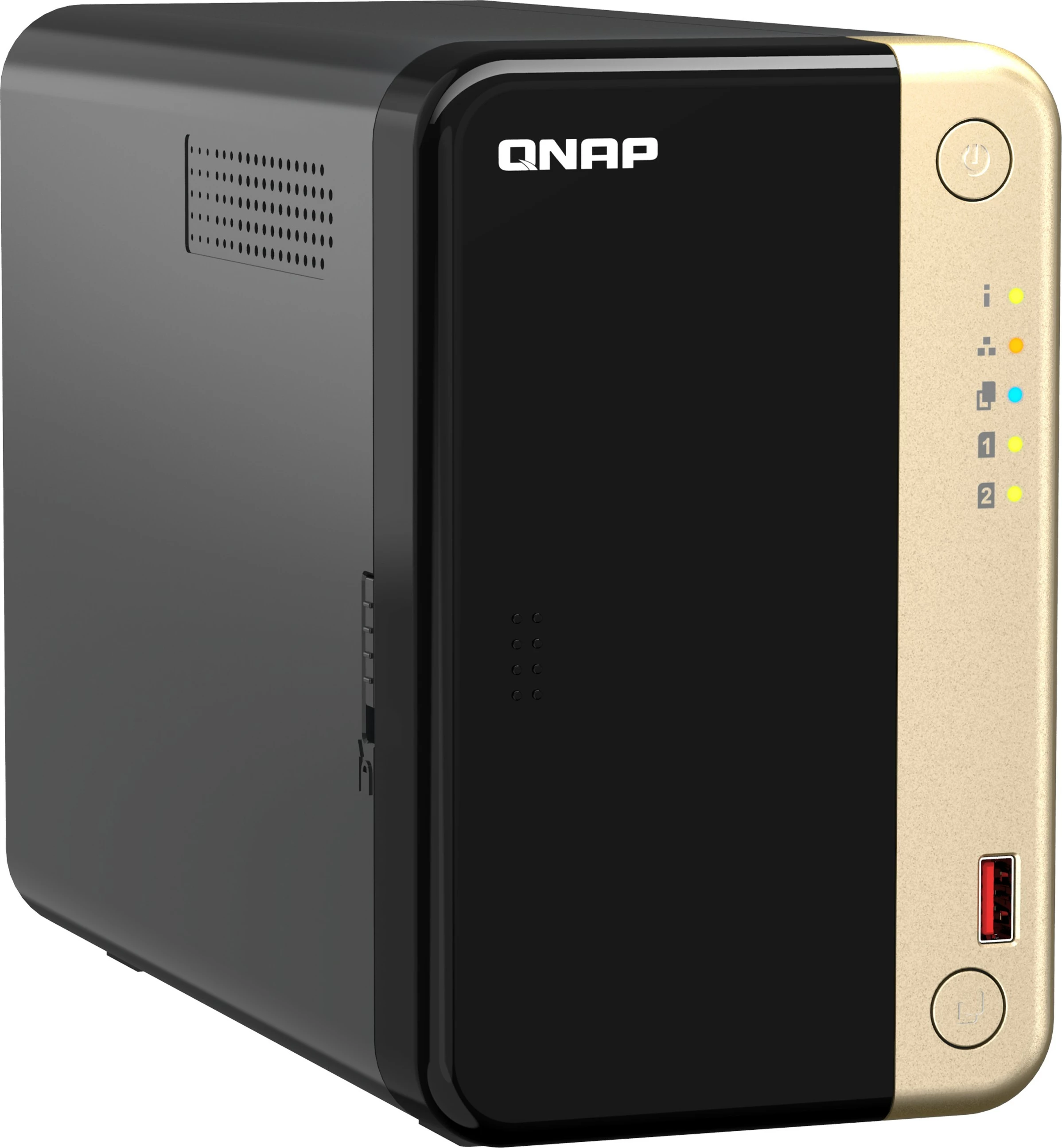NAS QNAP TS-264, Intel Celeron N5095, 8 GB, stolpni