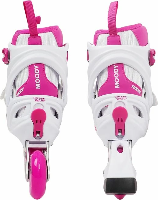 Rollerji za otroke Roces, beli in rožnati