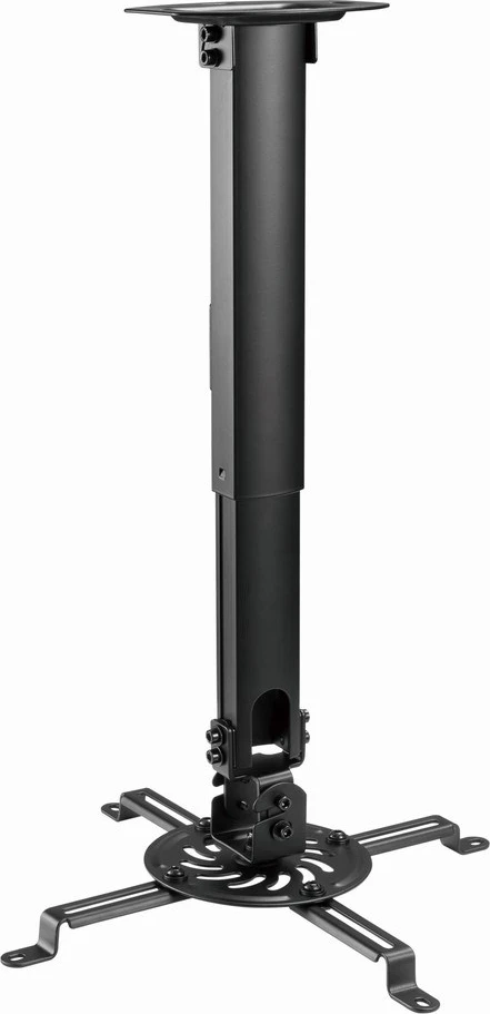 Stropni nosilec za projektor, GEMBIRD CM-B-01, črn