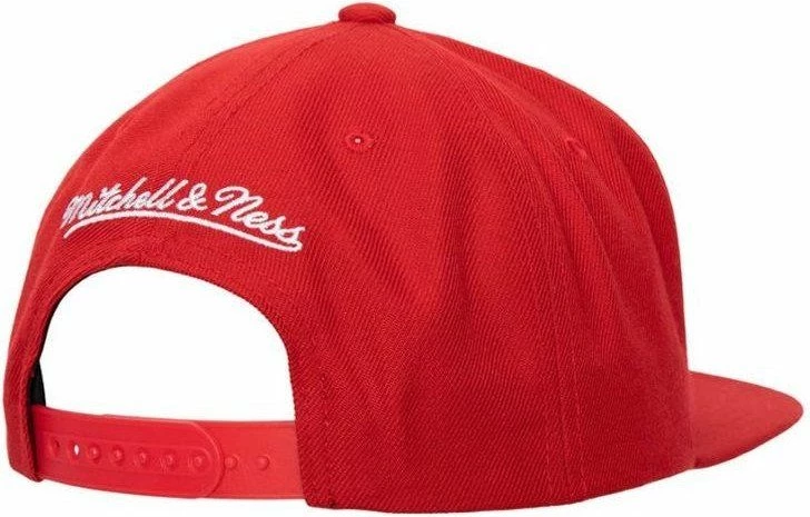 Kapelna Chicago Bulls Mitchell & Ness za moške, rdeča