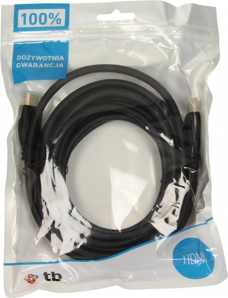 HDMI kabel 1.4, 5 m, črn TB