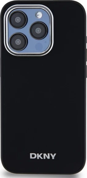 Zaščitni ovitek DKNY za iPhone 15 Pro, MagSafe, črn